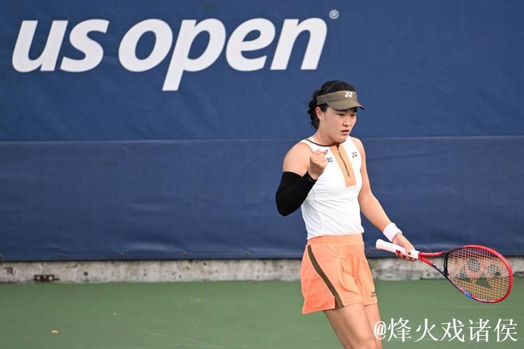 朱琳2-1力克头号种子 挺进宁波网球公开赛八强