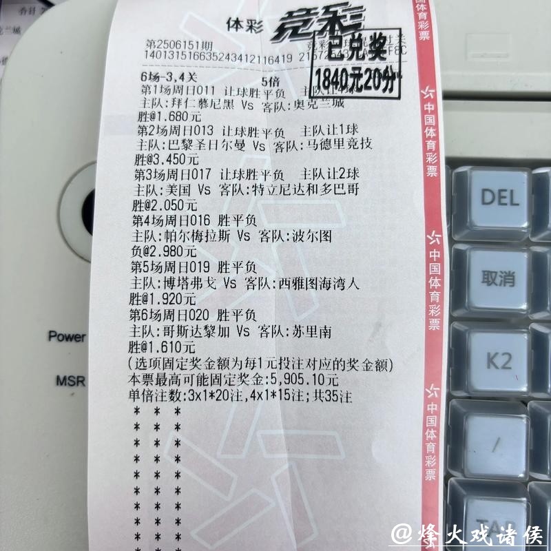 世界杯下注冷门玩法，意外中奖分析